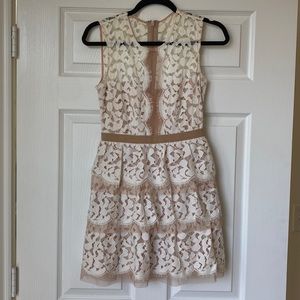 BCBG MAXARIA White Dress